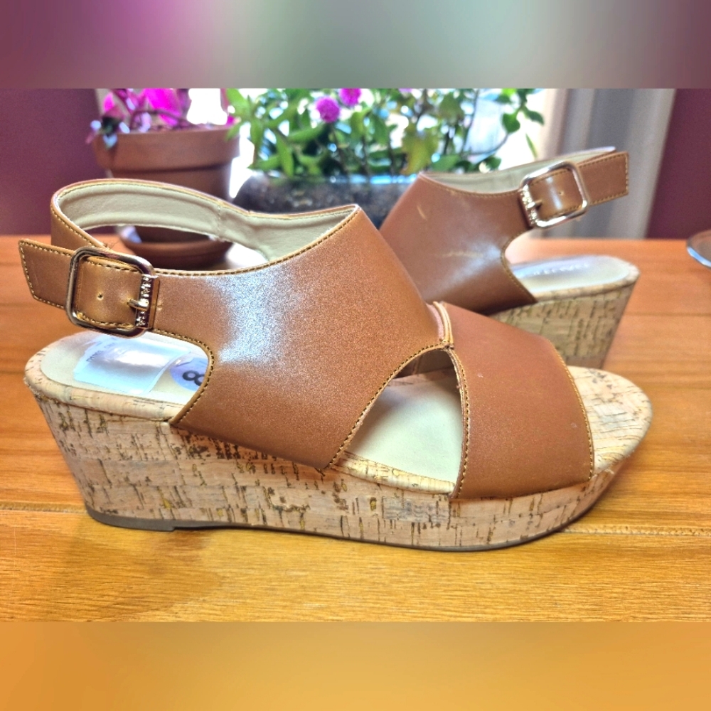 Nautica Wedge Sandals - Size 8.5